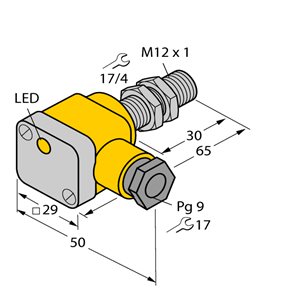 Capteur inductif TURCK BI2-EG12SK-Y1X - détecteur de proximité inductif