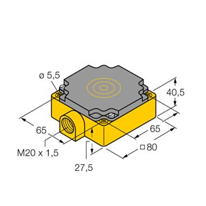 Capteur inductif TURCK NI40-CP80-Y1 - détecteur de proximité inductif