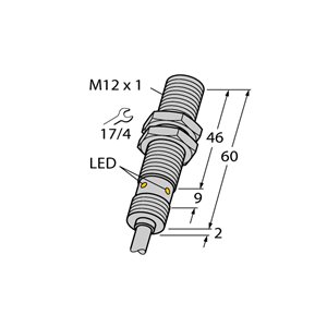 Capteur inductif TURCK BI4U-EM12EWD-VP6X - détecteur de proximité inductif