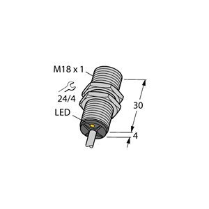 Capteur inductif TURCK BI5-G18K-AP6X - détecteur de proximité inductif