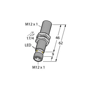 Capteur inductif TURCK BI3U-MT12E-VP4X-H1141 - détecteur de proximité inductif
