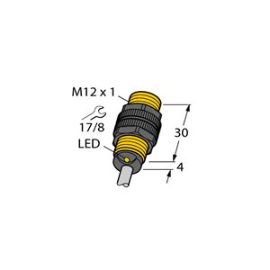 Capteur inductif TURCK NI5-P12-Y1X/S97 - détecteur de proximité inductif