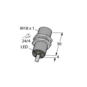 Capteur inductif TURCK BI5-EG18-Y1X/S100 7M - détecteur de proximité inductif