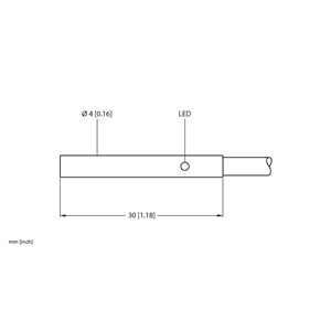 Capteur inductif TURCK BI1-EH04-AN6X - détecteur de proximité inductif