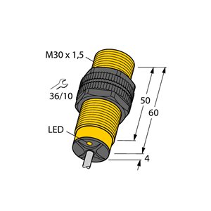 Capteur inductif TURCK NI15-S30-AN6X - détecteur de proximité inductif