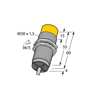 Capteur inductif TURCK NI15-M30-LIU - détecteur de proximité inductif
