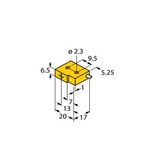 Capteur inductif TURCK NI2-Q6.5-AN6 - détecteur de proximité inductif