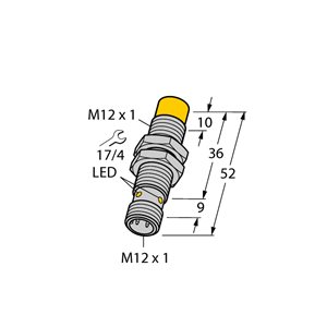 Capteur inductif TURCK NI8U-EM12-AP6X-H1141 - détecteur de proximité inductif