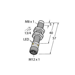 Capteur inductif TURCK NI6U-EGT08-AP6X-H1341 - détecteur de proximité inductif