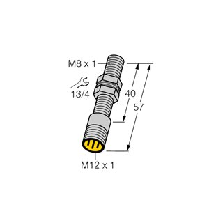 Capteur inductif TURCK BI1.5-EG08-Y1-H1341 - détecteur de proximité inductif