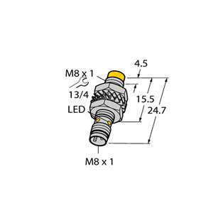 Capteur inductif TURCK NI5-M08KK-AP6X-V1131 - détecteur de proximité inductif