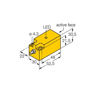 Capteur inductif TURCK NI15-Q30-AP6X - détecteur de proximité inductif