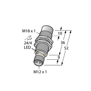 Capteur inductif TURCK NI12U-MT18-AN6X-H1141 - détecteur de proximité inductif