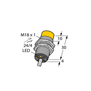 Capteur inductif TURCK NI10-EG18-Y1X/S100 7M - détecteur de proximité inductif