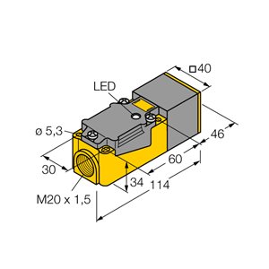Capteur inductif TURCK BI15-CP40-Y1X - détecteur de proximité inductif