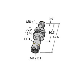 Capteur inductif TURCK BI3-M08-VP6X-H1341 - détecteur de proximité inductif
