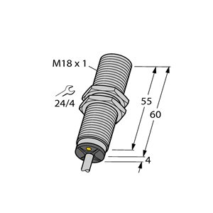 Capteur inductif TURCK BI5U-M18-ADZ30X2 - détecteur de proximité inductif