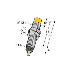 Capteur inductif TURCK NI10U-M12E-VP6X - détecteur de proximité inductif