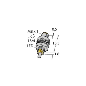 Capteur inductif TURCK BI3-M08KK-AN6X - détecteur de proximité inductif