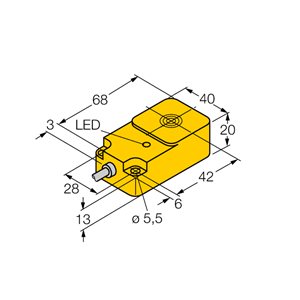 Capteur inductif TURCK BI15-Q20-Y1X - détecteur de proximité inductif