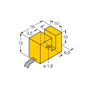 Capteur inductif TURCK SI3.5-K10-Y1 - détecteur de proximité inductif