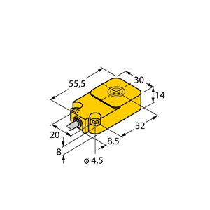 Capteur inductif TURCK BI10-Q14-LIU - détecteur de proximité inductif