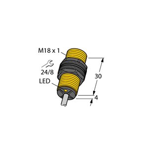 Capteur inductif TURCK BI5-P18-Y1X - détecteur de proximité inductif