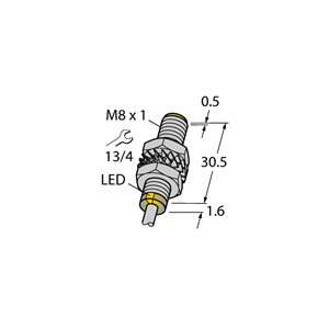 Capteur inductif TURCK BI3-M08-VN6X 7M - détecteur de proximité inductif