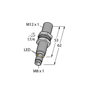 Capteur inductif TURCK BI4-G12-AP6X-V1131 - détecteur de proximité inductif