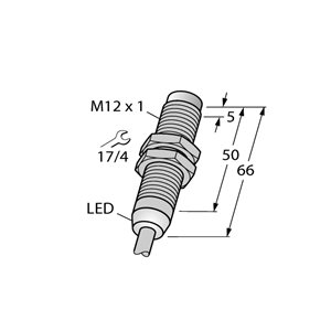 Capteur inductif TURCK NI4-M12-AP6X/S120 - détecteur de proximité inductif