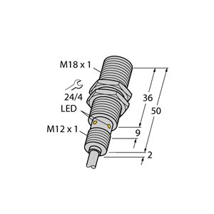 Capteur inductif TURCK BI8U-EM18WD-AN6X - détecteur de proximité inductif