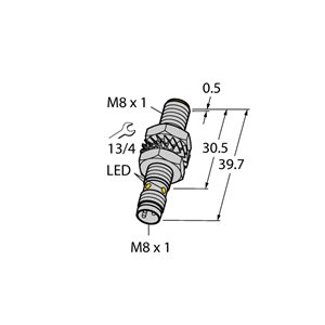 Capteur inductif TURCK BI2-M08-VP6X-V1141 - détecteur de proximité inductif