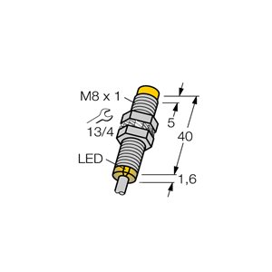 Capteur inductif TURCK NI4-EG08-AG41X - détecteur de proximité inductif