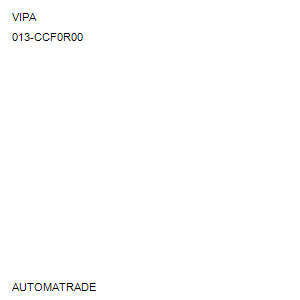 Automate 013-CCF0R00 VIPA